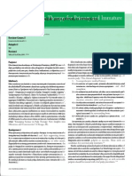 Guía Sobre Terapia Pulpar para Primaiy e Inmaduros Diente Permanente