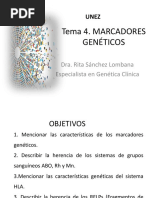 Tema 5.1 Marcadores Genéticos