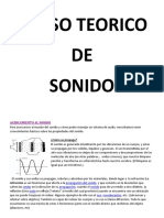 Curso Teorico de Sonido