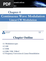 Communication Systems: Linear CW Modulation