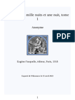 Le Livre Des Mille Nuits Et Une Nuit, Tome 1: Anonyme