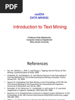 Introduction To Text Mining