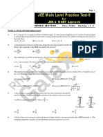 #MOCK JEE Main Practice Test-9 - Simple Harmonic Motion