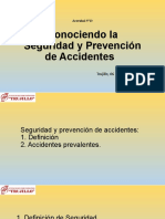 Conociendo La Seguridad y La Prevención de Accidentes