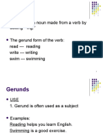 Gerunds