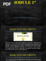 Module 1 Electric Circuit