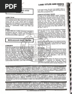 Land Titles and Deeds