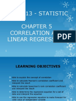 DPB 1013 - Statistic Correlation and Linear Regression