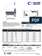 Flexible Connectors Flanged - PCSSF Series: Features Standard Materials