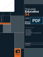 Educación y Pandemia: Año 29 L NOV 2020.02