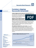 Deutsche Bank Research Container Shipping Report