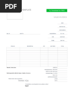 IC Sales Invoice Template 10768 - PDF