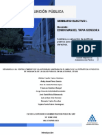 Seminario Electivo I. Docente: Edwin Manuel Tapia Gongora