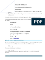 Binomial Distribution