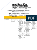 Jornalización Matemáticas 9° EB-Prof. Julio Bracamonte (Verdadero) 2