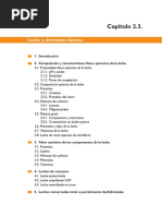 Capítulo 2.3.: Leche y Derivados Lácteos