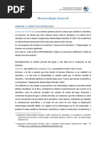 Meteorologia Deficiones Escalas y Tipos de Observaciones Uba Met Gral 2020