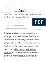 Eletricidade - Wikipédia, A Enciclopédia Livre