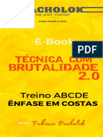 Treino ABCDE - Ênfase em Costas