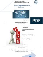 Cours Stratégie Internationale 3LCFI Séance Du 02 Mars 2023