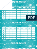 Opotracker Pupitrero 25-Temas Ojos Azul