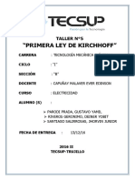 Informe de Electricidad