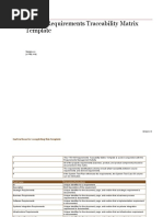 Traceability Matrix