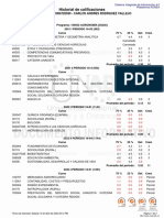 Historial Calificaciones 1006720590