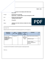 Latest Proposal Seminar in Management