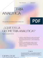 Geometria Analitica: Prof: Francisco Barajas Unitec Campus Leon Matemáticas IV