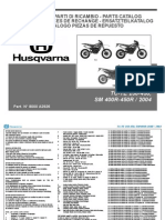 Husqvarna TE TC SM 2004 250-400-450 Parts