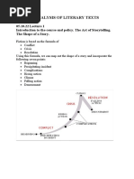 Analysis of Literary Texts