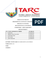 Financial Accounting II - FARM FRESH BERHAD