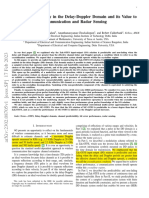 OTFS - Predictability in The Delay-Doppler Domain and Its Value To Communication and Radar Sensing