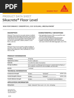 Waterproofing - Sikacrete - Floor - Level