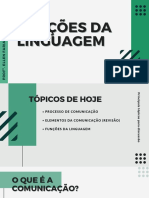 Quadro de Aula Funções Da Linguagem