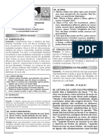 Palavra e Da Eucaristia, Nos Chama À Conversão. Reco-Nheçamos Ser Pecadores e Invoquemos Com Confiança A Misericórdia Do Pai. (Pausa)