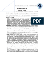 Universidad Nacional Del Centro Del Perú: Resumen Teórico 03 Sociedad, Nación