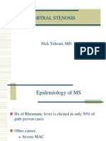 Mitral Stenosis: Nick Tehrani, MD