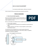 TP de Sensor de Próximidad