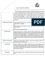 Plano Alimentar Hipertrofia