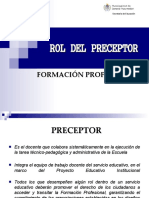 Rol Del Preceptor