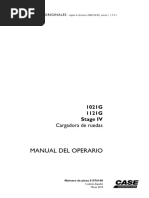 Manual Del Operario: Cargadora de Ruedas