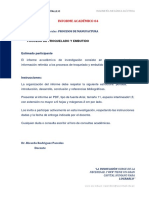 Informe Académico 04: Proceso de Troquelado Y Embutido