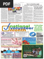 National Volunteer Month (April 2023)