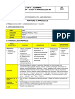 Actividad de Aprendizaje Matematica