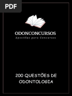 200 Questões de Odontologia