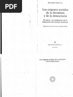 Moore - Origenes Sociales de La Dictadura y La Democracia