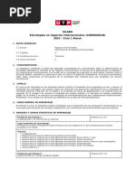 Sílabo Estrategias en Negocios Internacionales (100000A01N) 2023 - Ciclo 1 Marzo