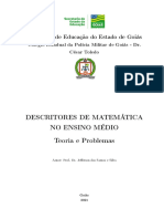 Descritores de Matemática No Ensino Médio Teoria e Problemas